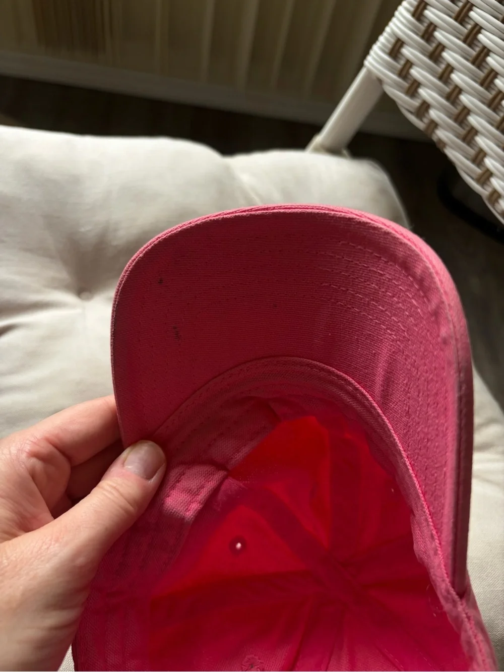 Carhartt Baby Infant Pink Canvas Cotton Baseball Cap Hat Stretch